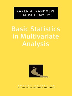 cover image of Basic Statistics in Multivariate Analysis